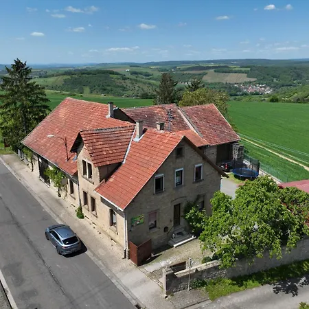 公寓 Jean Frick Weinbergblick Bauernhof Duchroth